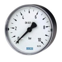 111.12 Manometras 0–1 bar, Ø40 mm, G 1/8"