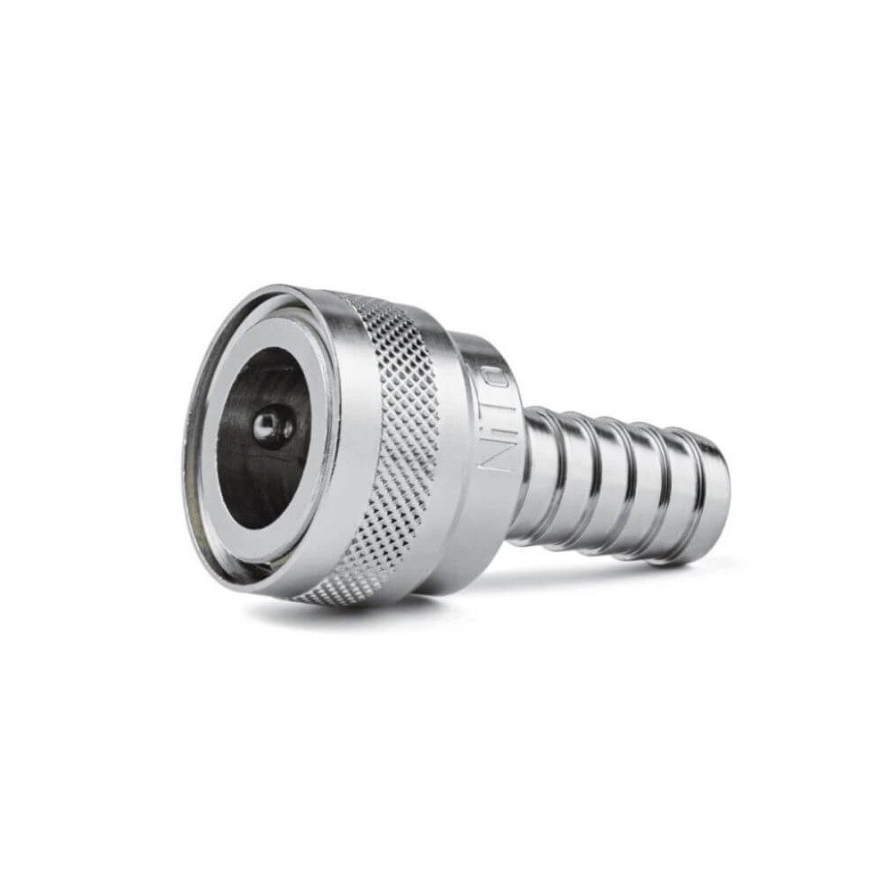 NiTO water coupler with 3/4" hose tail 5351SA3