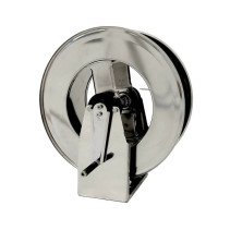 Stainless steel manual hose reel 20 m – 1/2" high pressure 250 bar