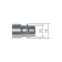 Saugi pneumatinė mova NW 7,2, 6 mm žarnai