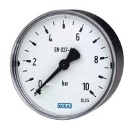 111.12 Pressure gauge 0…25 bar, Ø63 mm, G 1/4"