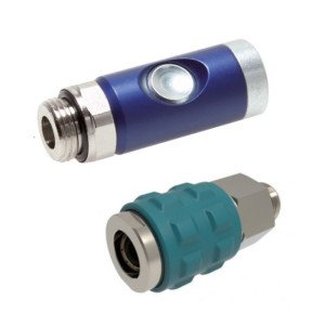Compressed air couplings external thread